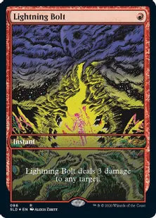 《稲妻/Lightning Bolt》[Secret Lair] 赤(086)