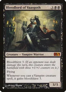 《ヴァーズゴスの血王/Bloodlord of Vaasgoth》[The List] 黒R