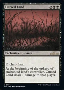 《呪われた地/Cursed Land》[30A] 黒U