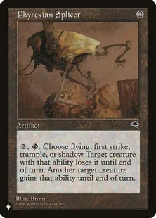 《ファイレクシアの接続具/Phyrexian Splicer》[The List] 茶U