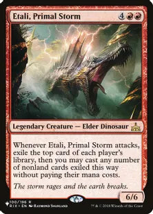 《原初の嵐、エターリ/Etali, Primal Storm》[The List] 赤R