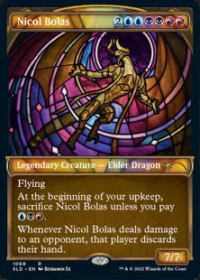 《ニコル・ボーラス/Nicol Bolas》[Secret Lair] 金(1069)
