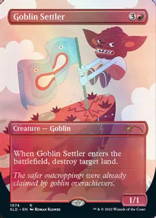 《Goblin Settler》[Secret Lair] 赤(1076)