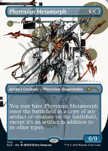 《ファイレクシアの変形者/Phyrexian Metamorph》[Secret Lair] 青(1110)
