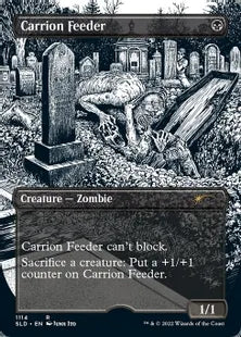 《屍肉喰らい/Carrion Feeder》[Secret Lair] 黒(1114)