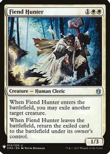《悪鬼の狩人/Fiend Hunter》[MB1] 白U