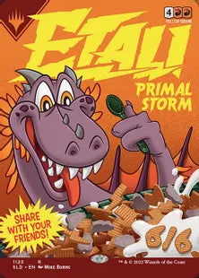 《原初の嵐、エターリ/Etali, Primal Storm》[Secret Lair] 赤(1123)