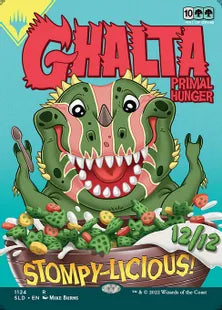 《原初の飢え、ガルタ/Ghalta, Primal Hunger》[Secret Lair] 緑(1124)