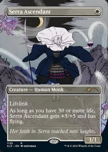 《セラの高位僧/Serra Ascendant》[Secret Lair] 白(1125)