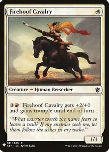《炎蹄の騎兵/Firehoof Cavalry》[MB1] 白C