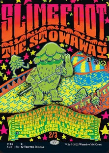 《密航者、スライムフット/Slimefoot, the Stowaway》[Secret Lair] 金(1138)