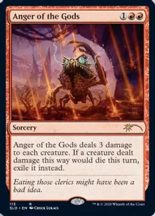 《神々の憤怒/Anger of the Gods》[Secret Lair] 赤(113)