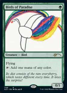 《極楽鳥/Birds of Paradise》[Secret Lair] 緑(1148)