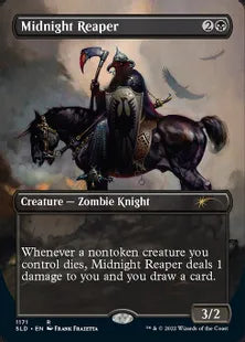 《真夜中の死神/Midnight Reaper》[Secret Lair] 黒(1171)