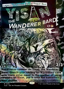 (1196)《放浪の吟遊詩人、イーサーン/Yisan, the Wanderer Bard》[Secret Lair] 緑