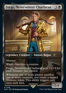 (1239)《Forge, Neverwinter Charlatan》[Secret Lair] 黒