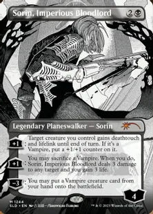 (1244)《傲慢な血王、ソリン/Sorin, Imperious Bloodlord》[Secret Lair] 黒