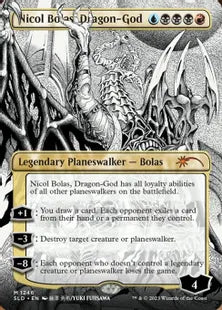 (1246)《龍神、ニコル・ボーラス/Nicol Bolas, Dragon-God》[Secret Lair] 金