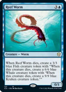 《浅瀬蟲/Reef Worm》[C21] 青R