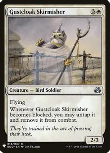 《疾風衣の散兵/Gustcloak Skirmisher》[MB1] 白U