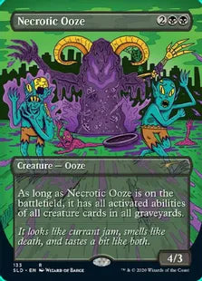 《壊死のウーズ/Necrotic Ooze》[Secret Lair] 黒(133)