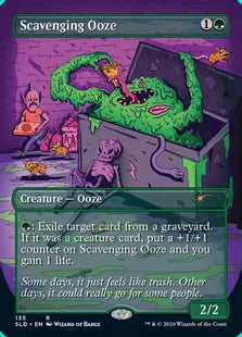 《漁る軟泥/Scavenging Ooze》[Secret Lair] 緑(135)