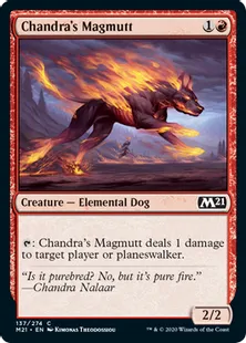 《チャンドラのマグムット/Chandra's Magmutt》[M21] 赤C