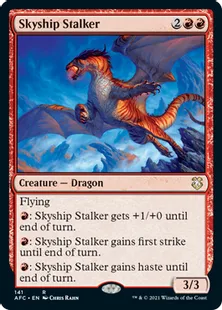 《航空船に忍び寄るもの/Skyship Stalker》[AFC] 赤R