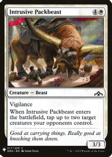 《押し入る荷役獣/Intrusive Packbeast》[MB1] 白C