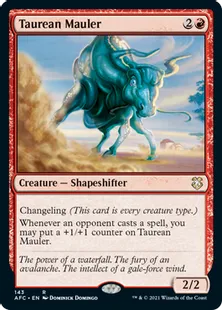 《雄牛のやっかいもの/Taurean Mauler》[AFC] 赤R