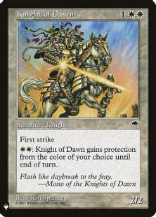 《暁の騎士/Knight of Dawn》[MB1] 白U
