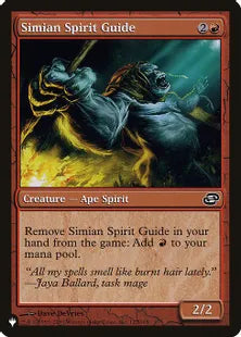 《猿人の指導霊/Simian Spirit Guide》[The List] 赤C