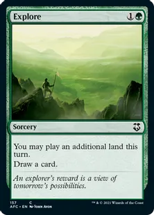 《探検/Explore》[AFC] 緑C