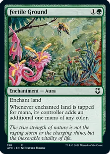《肥沃な大地/Fertile Ground》[AFC] 緑C