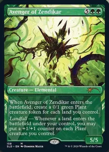 《ゼンディカーの報復者/Avenger of Zendikar》[Secret Lair] 緑(158)