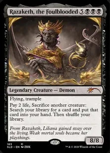 《穢れた血、ラザケシュ/Razaketh, the Foulblooded》[Secret Lair] 黒(163)