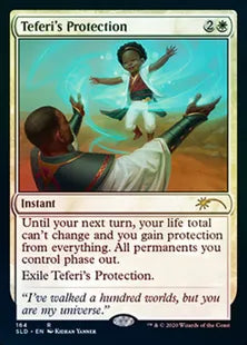 《テフェリーの防御/Teferi's Protection》[Secret Lair] 白(164)