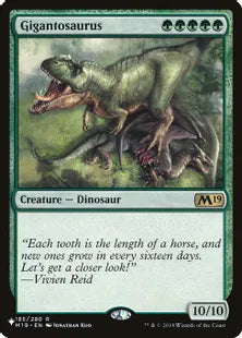 《ギガントサウルス/Gigantosaurus》[The List] 緑R