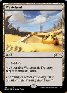 《不毛の大地/Wasteland》[Secret Lair] 土地(178)