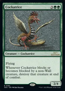《コカトリス/Cockatrice》[30A] 緑R