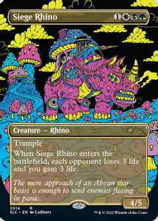 《包囲サイ/Siege Rhino》[Secret Lair] 金(2014)