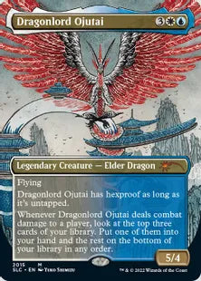 《龍王オジュタイ/Dragonlord Ojutai》[Secret Lair] 金(2015)