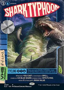 《サメ台風/Shark Typhoon》[Secret Lair] 青(2020)