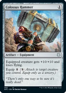 《巨像の鎚/Colossus Hammer》[AFC] 茶U