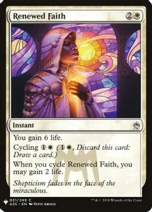《新たな信仰/Renewed Faith》[MB1] 白C