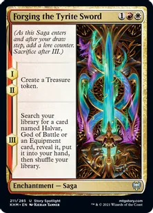 《タイライト剣の鍛錬/Forging the Tyrite Sword》[KHM] 金U