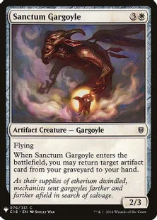 《聖域のガーゴイル/Sanctum Gargoyle》[MB1] 白C