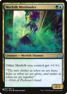 《マーフォークの霧縛り/Merfolk Mistbinder》[The List] 金U