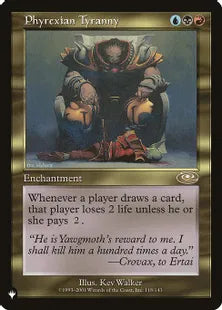 《ファイレクシアの暴政/Phyrexian Tyranny》[The List] 金R