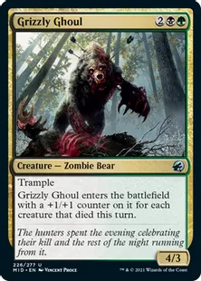 《灰色熊のグール/Grizzly Ghoul》[MID] 金U